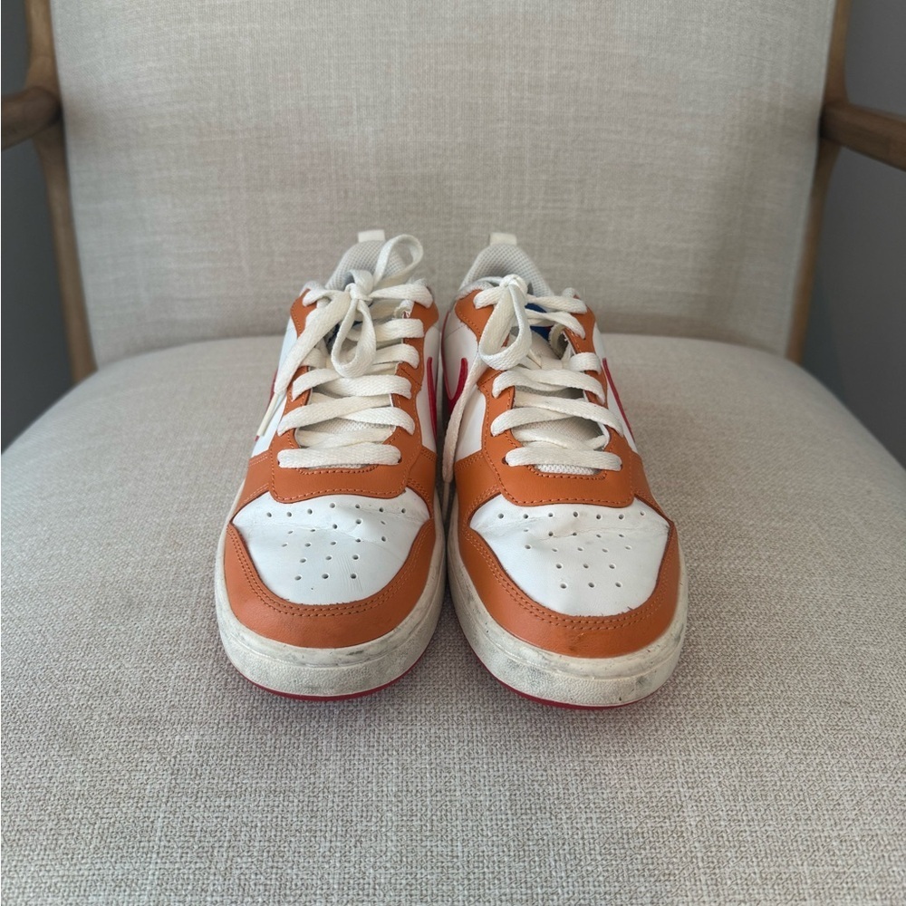 Nike Court Borough Sneakers in Orange and Red - Picture 2 of 10